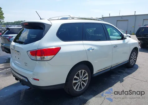 2015 Nissan Pathfinder Sl из США, поврежденный, VIN 5N1AR2MM9FC671303